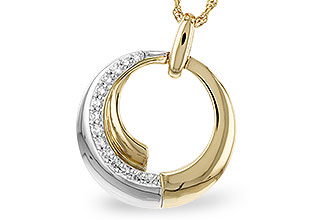 B319-62641: NECKLACE .25 TW