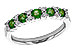 B319-62705: LDS WED RG .55 EMERALD .72 TGW