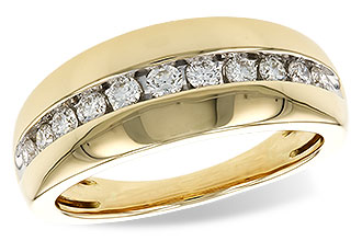 B319-63559: LDS DIA WED RG .40 TW