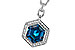 B320-48141: NECK 3.40 LONDON BLUE TOPAZ 3.55 TGW (9MM LBT)