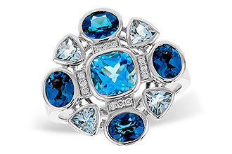 B320-49014: LDS RG 3.19 TW BLUE TOPAZ 3.25 TGW