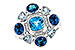 B320-49014: LDS RG 3.19 TW BLUE TOPAZ 3.25 TGW