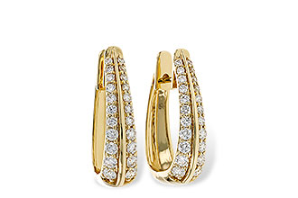 B320-49078: EARRINGS 1.00 TW