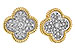B320-50878: EARRINGS .50 TW
