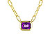 B320-51805: NECKLACE .82 AMETHYST (18")