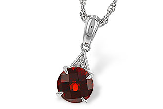 B320-52659: NECK 1.46 GARNET 1.47 TGW (7MM RD)