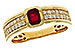 B320-52714: LDS RG .52 RUBY .85 TGW (5x4MM RU)