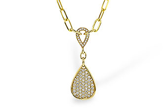 B320-53578: NECKLACE .66 TW (17")
