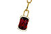 B321-37214: NECK 4.30 GARNET 4.45 TGW (12x8MM GAR)