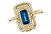 B321-37223: LDS RG .84 LONDON BLUE TOPAZ .96 TGW (8x4MM LBT)