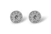 C045-99050: EARRINGS .50 TW