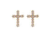 C045-99059: EARRINGS .15 TW