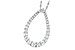 C051-45396: NECKLACE .99 TW
