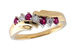 C138-64496: LDS WED RG .23 RUBY .38 TGW