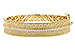 C230-46332: BANGLE BRACELET 1.94 TW (63X54MM)