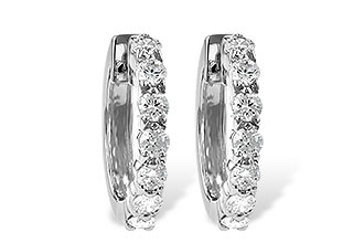 C231-39932: EARRINGS 1.00 CT TW