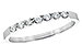 C235-06350: LDS DIA WED RG .12 TW (7 STONES)