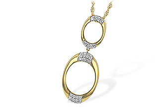 C235-09068: NECKLACE .26 TW