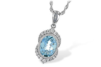 C235-91741: NECK 1.40 AQUA 1.54 TGW (9x7MM AQ)
