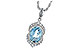 C235-91741: NECK 1.40 AQUA 1.54 TGW (9x7MM AQ)