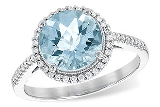 C235-97214: LDS RG 2.08 AQUAMARINE 2.27 TGW