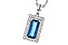 C235-99014: NECK 1.55 LONDON BLUE TOPAZ 1.70 TGW