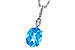 C235-99087: NECK 2.84 BLUE TOPAZ 2.87 TGW (10x8MM BT)