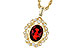 C319-57241: NECK 1.40 GARNET 1.54 TGW (8x6MM GAR)