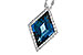 C319-61796: NECK 3.04 LONDON BLUE TOPAZ 3.20 TGW