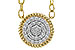 C319-63587: NECKLACE .32 TW (18")