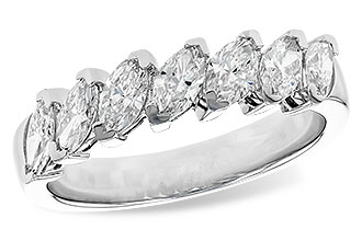 C320-46323: LDS DIA WED RG 1.00 TW (7 MARQUISE)