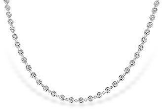 C320-46332: NECKLACE 3.40 TW (18")