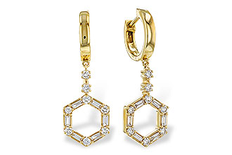 C320-47205: EARRINGS .23 BAG .60 TW