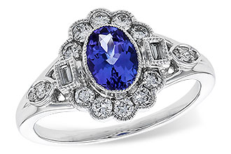 C320-47241: LDS RG .80 TANZANITE 1.20 TGW (7x5MM OV)