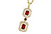 C320-49996: NECK 1.22 TW RUBY 1.43 TGW