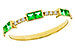 C320-50887: LDS WED RG .23 TW EMERALD .30 TGW