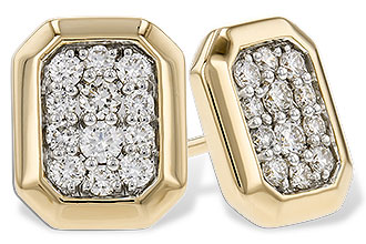 C320-52659: EARRINGS .38 TW
