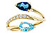 C321-37214: LDS RG 3.56 TW BLUE TOPAZ 3.70 TGW (8x5MM BT)