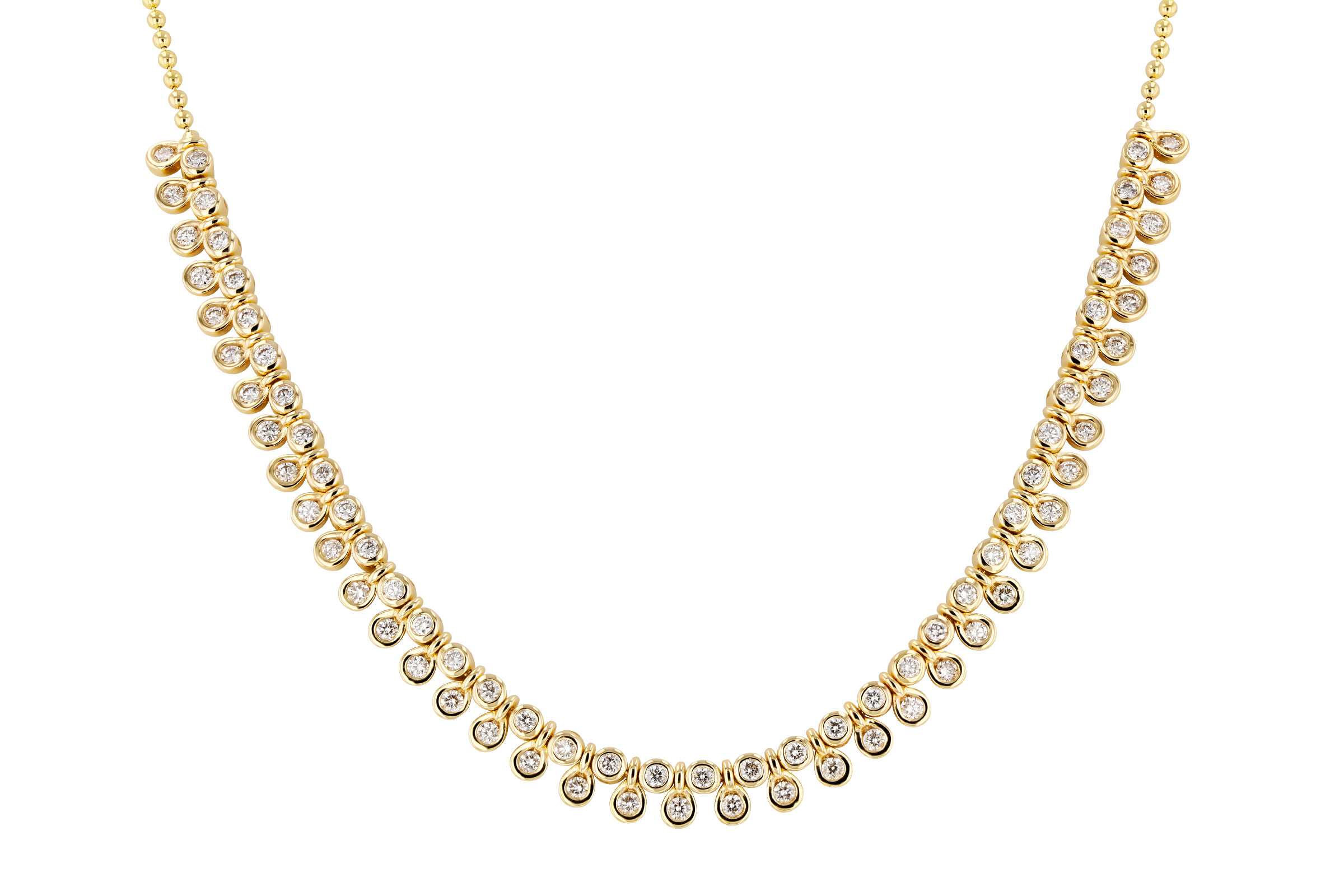 C321-39014: NECKLACE 1.50 TW (17")