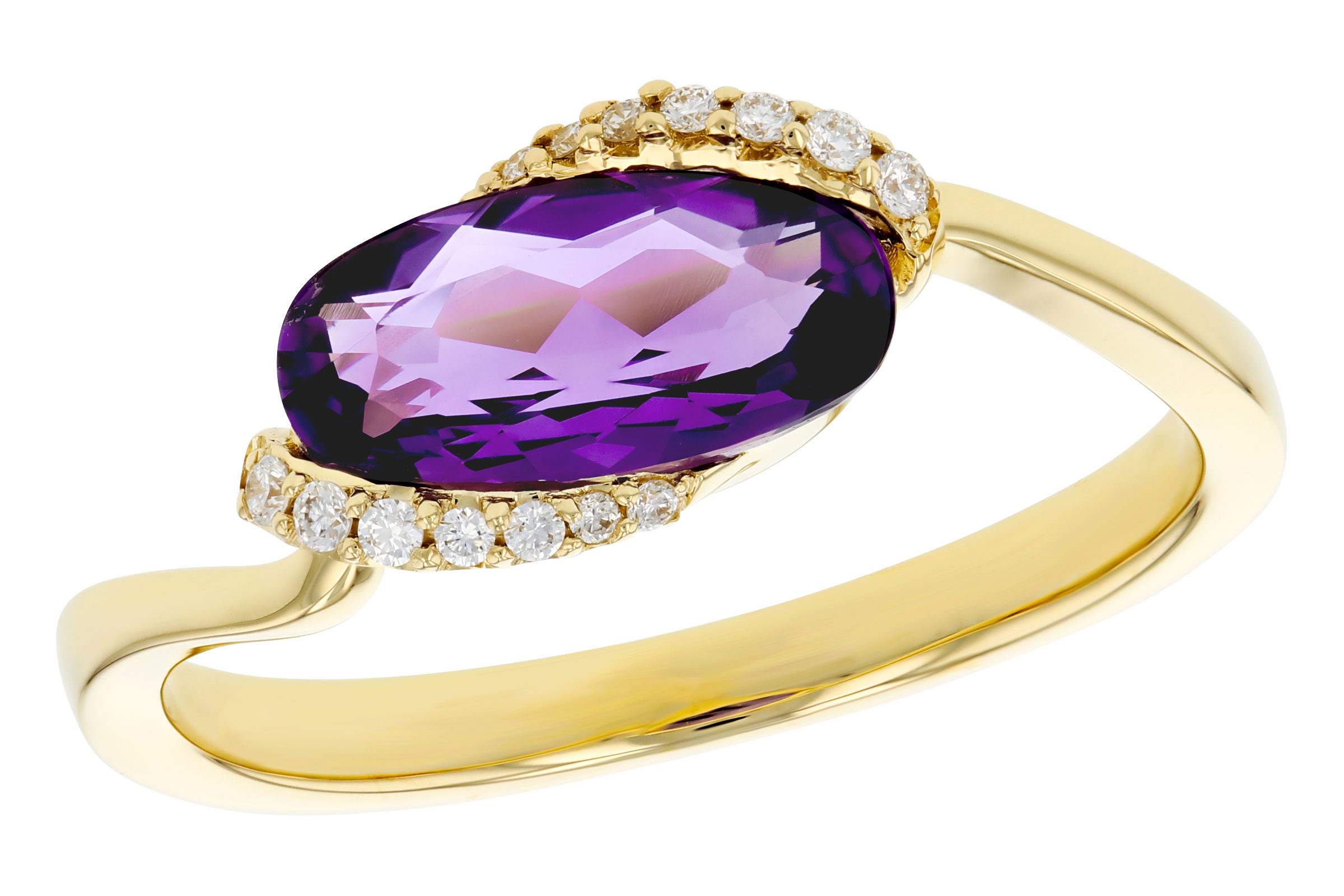 C321-39050: LDS RG 1.07 TW AMETHYST 1.13 TGW (10x5MM AMY)