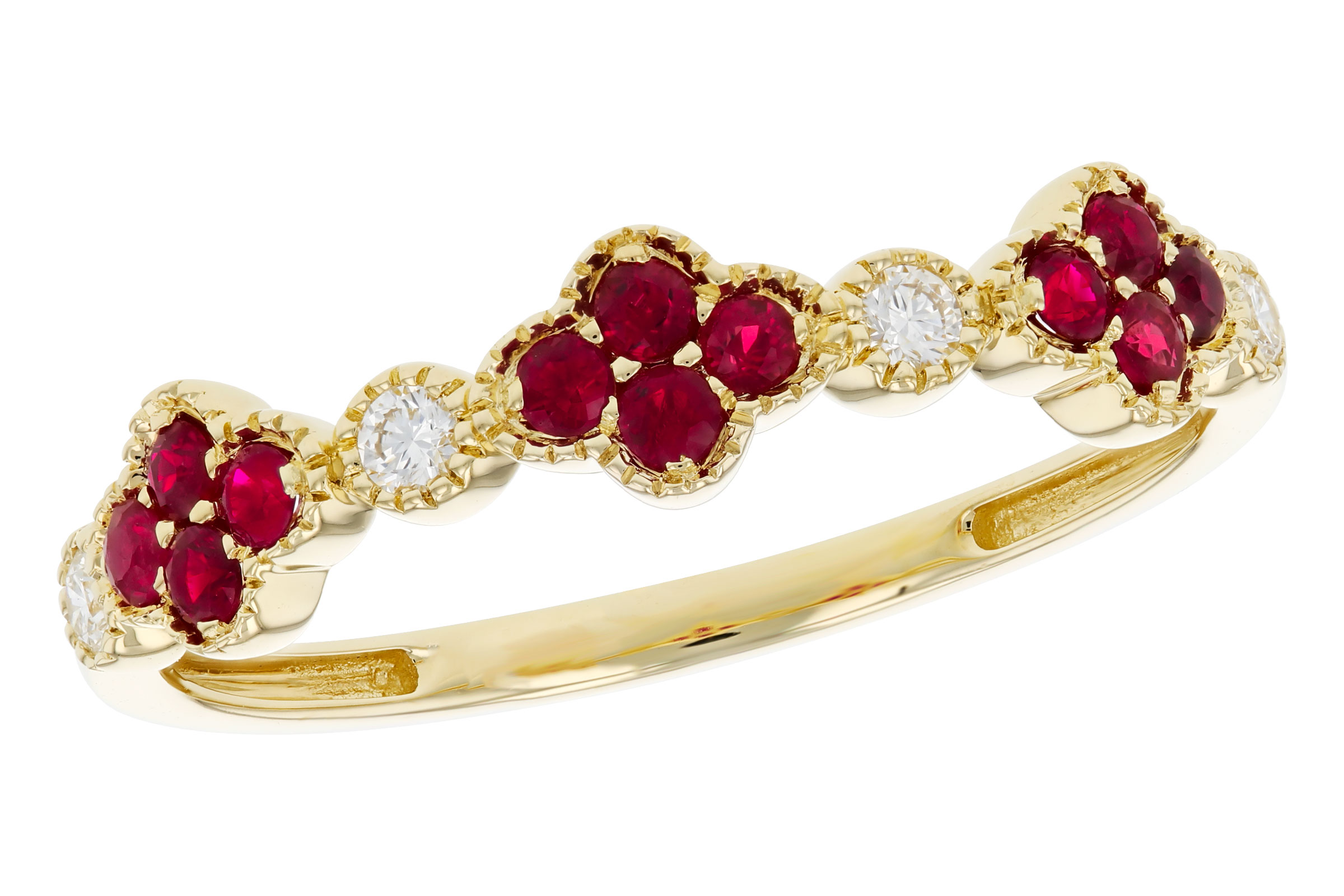C321-39932: LDS WED RG .22 TW RUBY .30 TGW