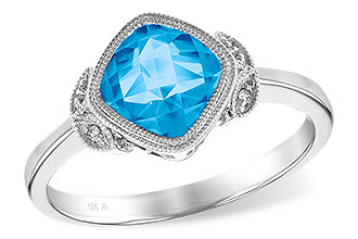 D232-34496: LDS RG 1.63 BLUE TOPAZ 1.65 TGW