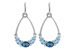 D234-12677: EARR 3.75 BLUE TOPAZ 4.17 TGW