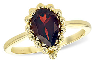 D235-04532: LDS GARNET RING 1.38 CT