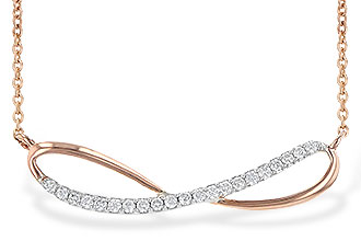 D235-97241: NECKLACE .18 TW