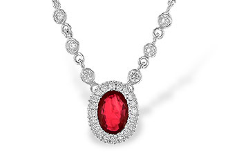 D235-98105: NECK .70 RUBY .94 TGW (17")