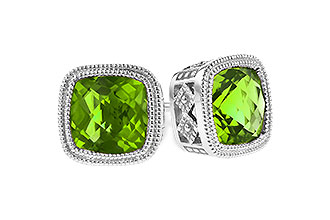 D318-65368: EARR 1.90 TW PERIDOT
