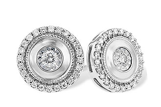 D318-65414: EARRINGS .30 TW