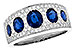 D318-67268: LDS WED RG 1.75 TW SAPP 2.15 TGW
