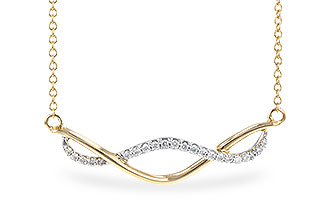 D318-72677: NECKLACE .14 TW